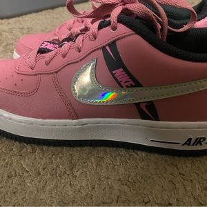 Pink air force ones